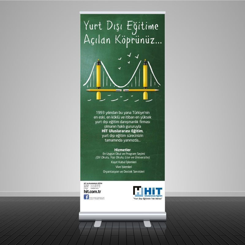 Roll Up Banner 80cm x 200cm